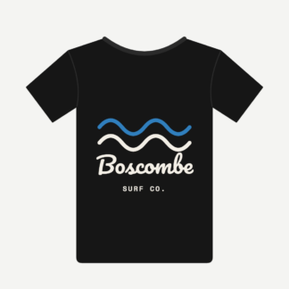 Black Boscombe Surf Co. t-shirt from My Bournemouth