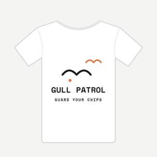 White Gull Patrol t-shirt from My Bournemouth